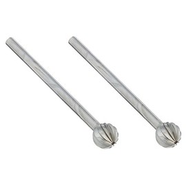 Proxxon 28725 Tungsten Vanadium Cutter Round, 2-Piece