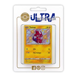 my-booster SWSH045-FR25-UB-SV041 Toxizap (Toxel) SV041/SV122 Secret Dazzling Myboost X Epée et Bouclier, 4.5 Destinées Radieuses, Box of 10 French Pokémon Cards