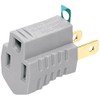 Eaton 419GY 15-Amp 125-Volt Single Outlet Grounding Adapter
