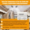 7330F3852 RV Air Conditioner Thermostat Stage Heat/Cool Compatible with Coleman
