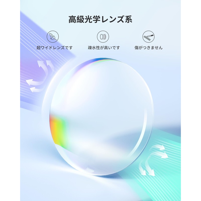 Maecker 度付きレンズ（右側の青、-4.0）Meta Quest 3用の度付きレンズ Quest 3に適用するレンズ度付き 軽量磁気ABSフレーム メタクエスト 3用のブルーライトブロッキングレンズ