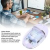 Bluetooth Wireless Mouse Dual Mode 2.4G Transparent PC Ergonomic Office