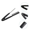 Gatuida 1pc Shaped Hair Straightening Brush Tool Professional Hair Comb