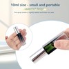 Kesell 11pack 10ml Glass Spray Bottle, Mini Square Perfume Bottle