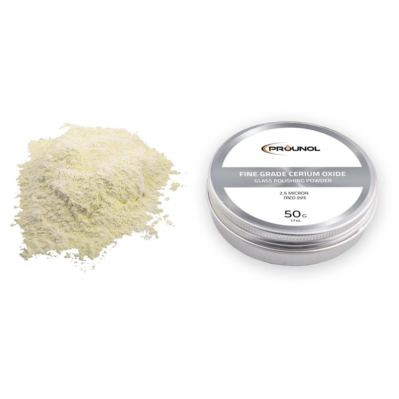 PROUNOL Cerium Oxide 50g – Fine Grade Glass Polishing Solution