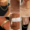 16.5FT Gold Cuban Chains 7mm Stainless Steel Curb Chain for
