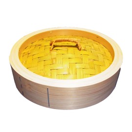 遠藤商事 桧 Wok seiro Lid 30 cm ATY18030