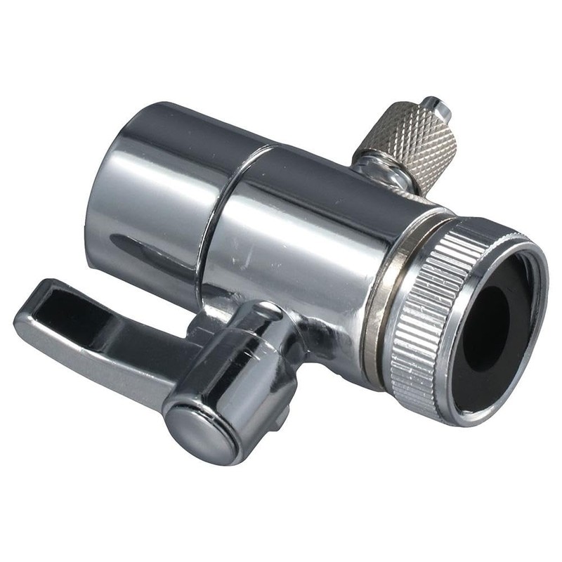Urjumpea Sink Faucet Diverter Valve Countertop Filter to 1/4" RO