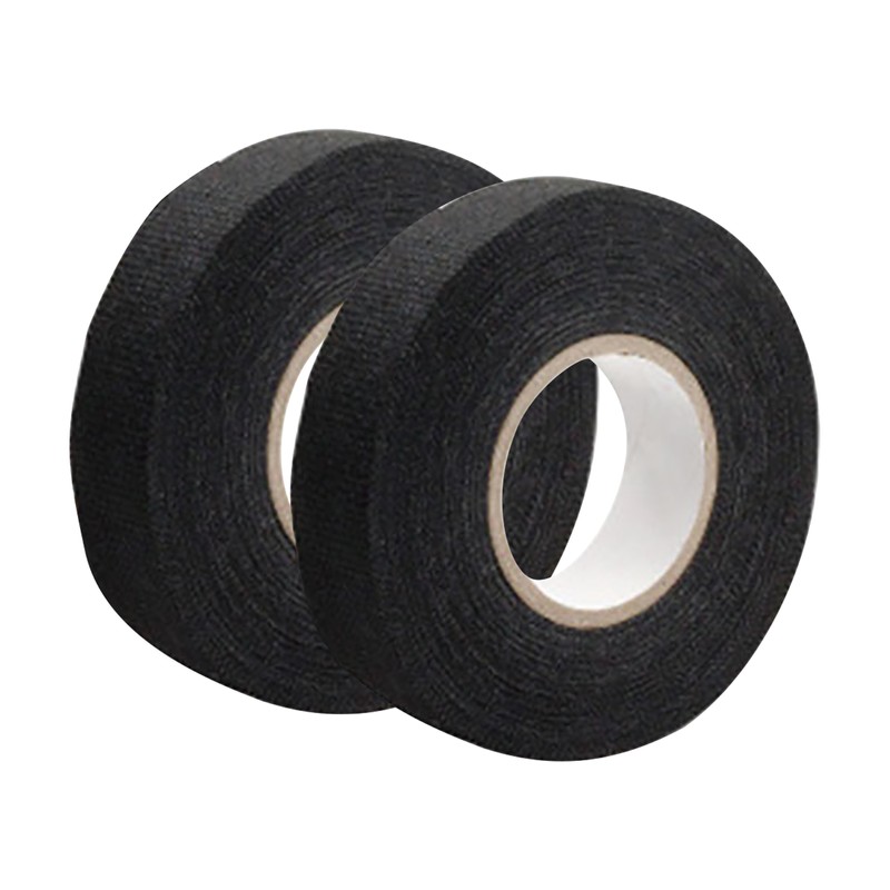 2Pcs Automotive Wiring Harness Tape Easy Tearing Noise Reduction Heat