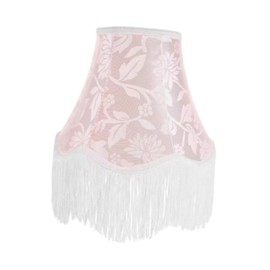 yuksok Table Lamp Shade Cover Floor Light Cover with Tassel Modern Bedside Light Shade for Study Room Cafe Apartment Farmhouse Decor