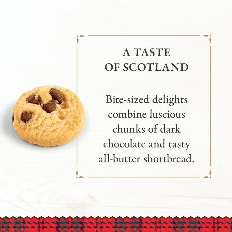 Walkers Shortbread Mini Rounds Chocolate Chip - 4.4 oz