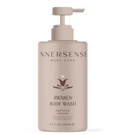 INNERSENSE Organic Beauty - Awaken Body Wash | Non-Toxic, Cruelty-Free Hydrating Cleanser (8.5 fl oz | 250 ml)
