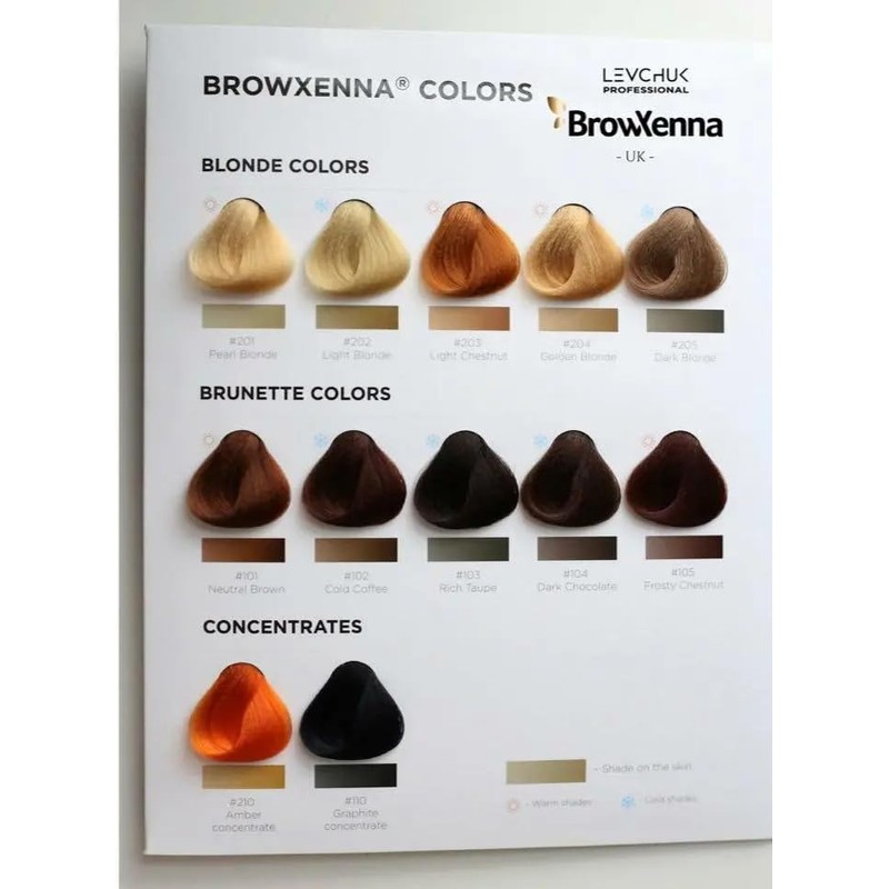 Henna + Hyaluronic Base Kit for eyebrows; Henna y acido