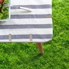 Xrten 4Pcs Tablecloth Clips, Tablecloth Clips for Outdoor Adjustable Table