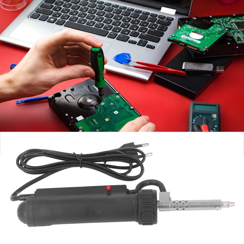 Solder Sucker ABS Stainless Steel Automatic Portable Solder Removal Tool