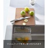 Yamazaki 8183 Film Hook, Plastic Bag Holder, Black, Main Unit: