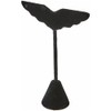 Plymor Black Velvet Wing Shaped, Three Pair Earring Display Stand,