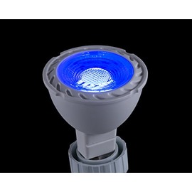 CBConcept 2-Pack, 5 Watt, MR16 GU5.3 LED Bulb, Blue, 50W Halogen Bulbs Equivalent, 36° Beam Angle, 12 VAC/DC, Not Dimmable, Recessed Lighting, Track Lighting, Spotlight, LED Light