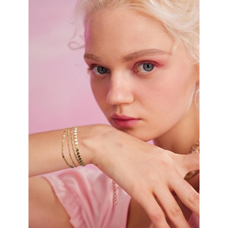 Bangle Bracelet Set for Women Boho Indian Chunky Bangle Bracelet