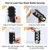 BASSDASH MOLLE Water Bottle Holder Pouch with Shoulder Strap Modular