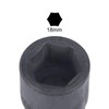 TA-VIGOR 6-Point Impact Socket, 1/2-Inch Drive 18mm Spindle Axle Nut