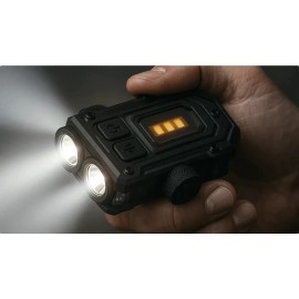 CARBINOX THE BLASTBEAM TACTICAL EDC FLASHLIGHT 300-1000 LUMENS RECHARGEABLE -NEW