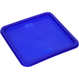 Winco PE Square Cover Blue, Fits 12, 18 & 22quart