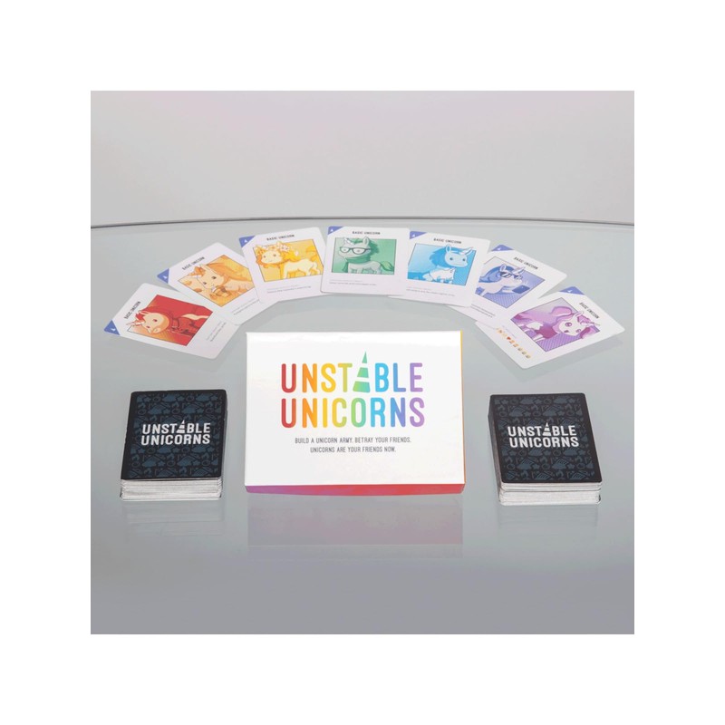 Unstable Games Unstable Unicorns Card Game - Strategy Party Game