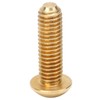 50Pcs Round Hex Socket Screw Copper Fastener Hardware Tools Industrial