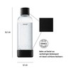 Mysoda: Reusable Plastic BPA-Free Water Bottle for Water Carbonators with