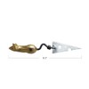 Creative Co-Op, Gold Stainless Steel and Aluminum Cheese Knife, Medium