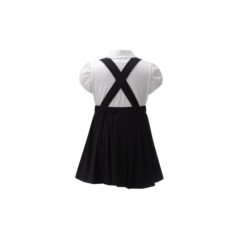 Rachel Riley Eloise Jersey Blouse & Pinafore Set