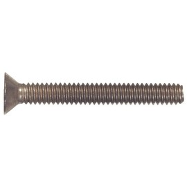 The Hillman Group The Hillman Group 4082 1/4-20 x 1-1/2 in. Stainless Steel Flat Head Phillips Machine Screw (15-Pack)