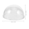 Generic Dome Camera Ball Cover: Clear Dome Camera Cover 3.1