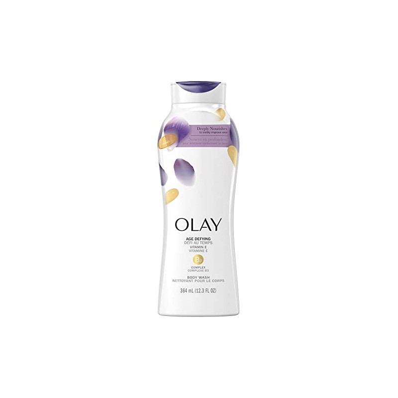 Olay Age Defying Body Wash with Vitamin E, 364 mL