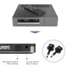 EMSea 4PCS 3.5mm Mini Toslink Adapter Digital Fiber Optic Toslink