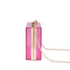 L-COOL Cute Transparent Acrylic Shoulder Bag Clear Crossbody Evening Clutch