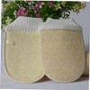 Healeved Natural Loofah Sponge Pads Set Exfoliating Bath Sponge for