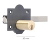 Wolfpack Linea Profesional 3102130 Cerrojo b-6 Llave 2 Lados de