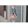 MKF - Bolso cruzado para mujer, de piel sintética pequeña,