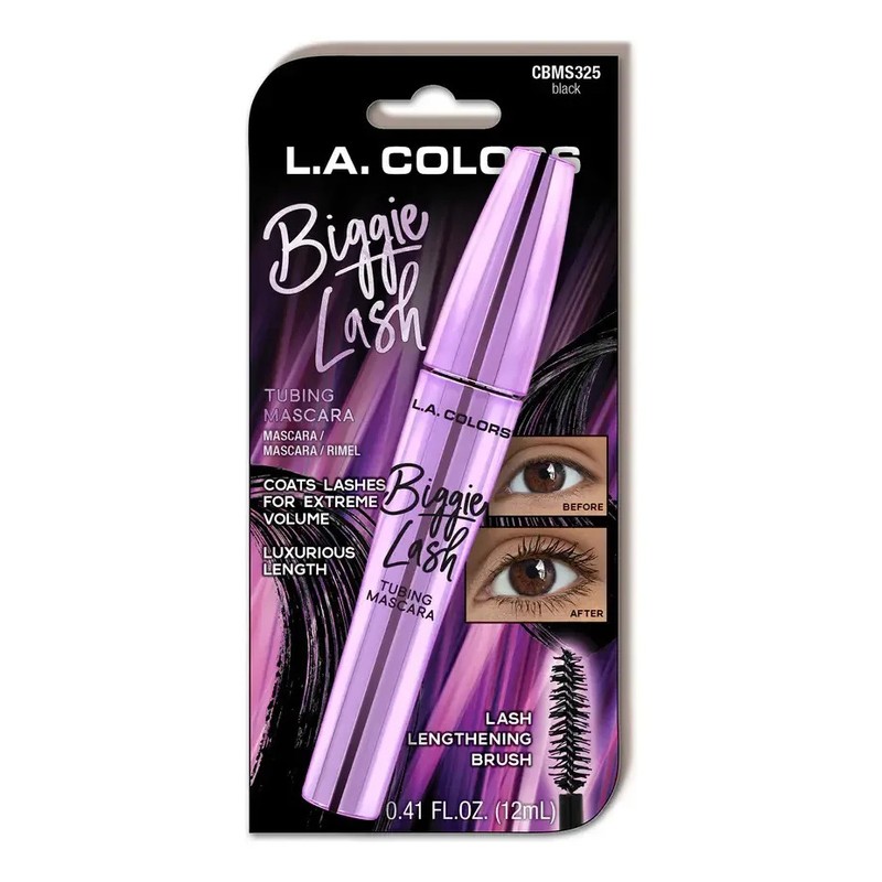 Rímel L.A. Colors Biggie Lash Negro Biggie Lash Mascara Longitud