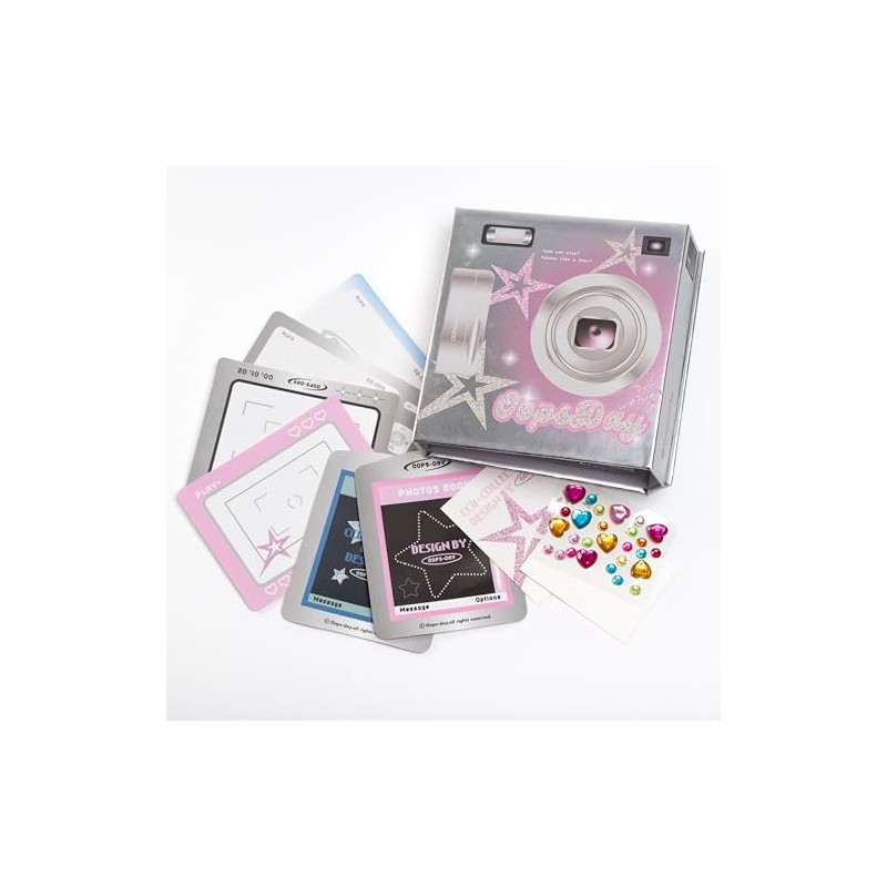 Camera Style Design Photo Album, Mini Size, Y2K CCD, Photo
