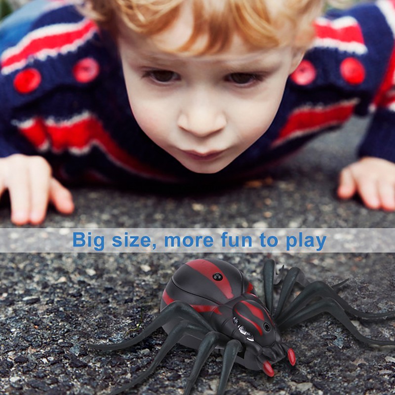 Infrared Spiders Remote Control Mock Fake Animal Trick RC Toy
