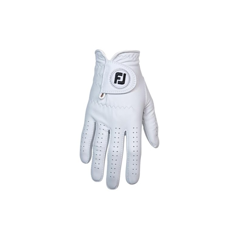 Footjoy CabrettaSof Golf Glove,White,L