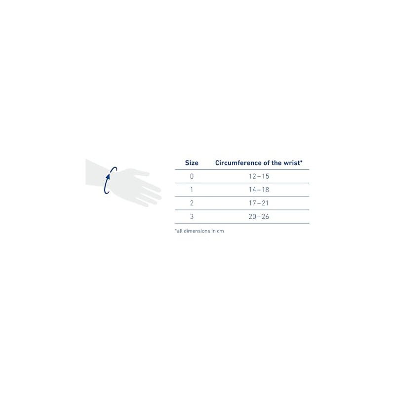 Bauerfeind Orth MANULOC Rhizo Stabilorth R Wrist Size 3 Titanium