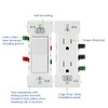 Leviton Lever Edge 15 Amp Tamper-Resistant Duplex Outlet, E5325-SW, White