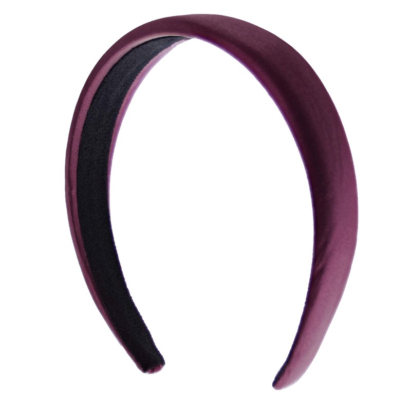 Zac's Alter Ego 30mm Satin Padded Retro Vintage Aliceband