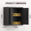 Steel Wall Cabinet, Metal Locking Wall Cabinet, Wall Hanging Metal