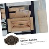 COHEALI 6pcs Zinc Alloy Cabinet Handles Stylish Pulls for Doors
