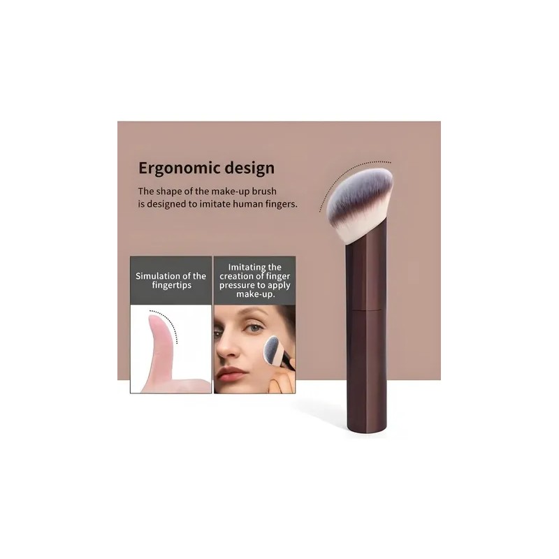 Set 7 Brochas Maquillaje Profesional Alto Nivel Color